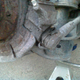 Toe link, and its mangled dust boot